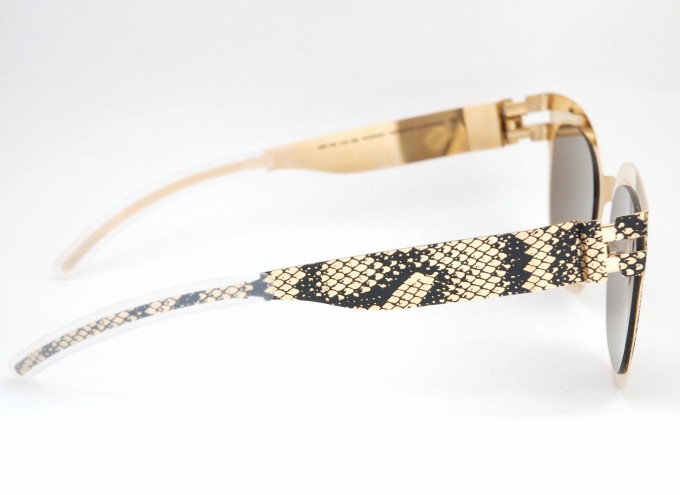 マイキータ+メゾン マルジェラ TRANSFER002 Gold/Black Python