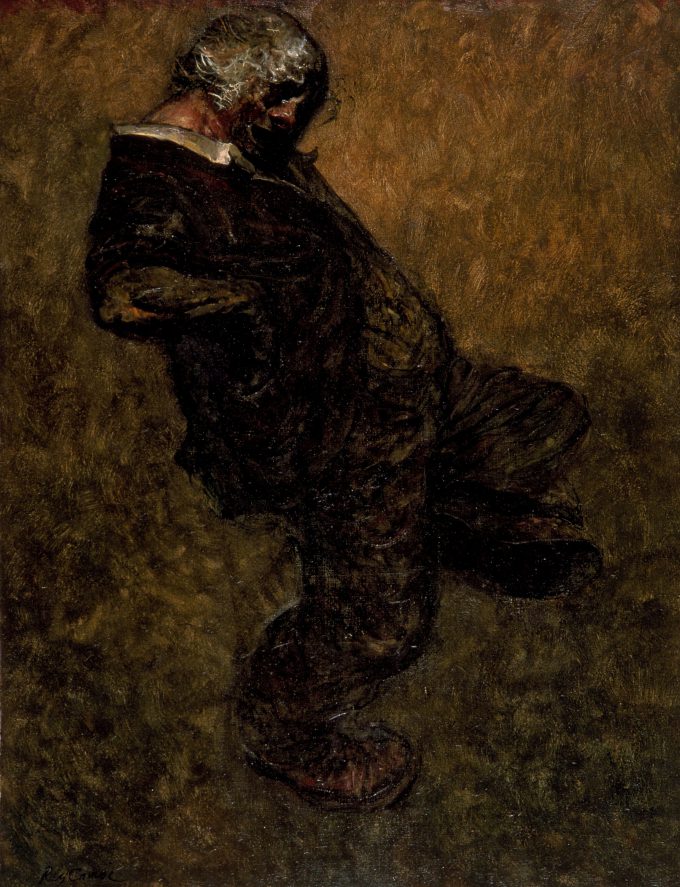 「踊り候へ」　1975年　油彩　116.0×89.0 